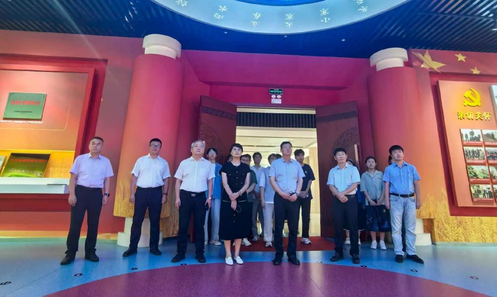 校党委委员、组织部部长孙丙高带队赴山东省农业科学院走访调研